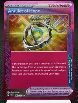 Amulet Of Hope 162/191 - Ace Spec Rare - Surging Sparks Pokemon Card NM - Image 1