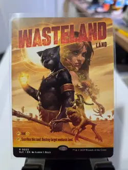 Wasteland NON-foil Secret Lair Encyclopedia of Magic A-Z MTG - Image 1
