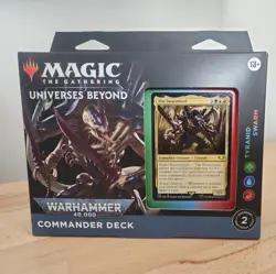 MTG Warhammer 40,000 Commander Deck Tyranid Swarm - Factory Sealed - Image 1