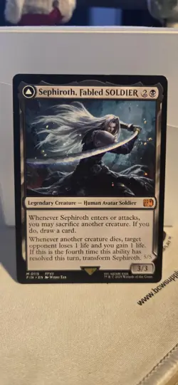 Sephiroth, Fabled SOLDIER Final Fantasy Regular - Image 1