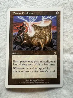 MTG - Storm Cauldron - 7th Edition - NM - Free Shipping! - Image 1