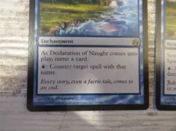 2x Declaration of Naught - Morningtide - NM - 1x English 1x German - MTG Counter - Image 2
