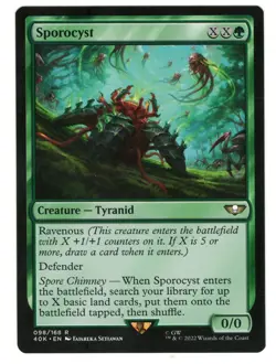 MTG Sporocyst Universe Beyond Warhammer 40k Magic The Gathering TCG - Image 1
