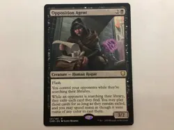 MTG Commander Legends OPPOSITION AGENT NM/LP (3119) Graded Power - Image 1