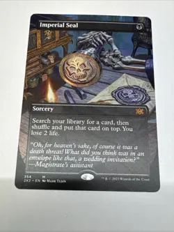 magic the gathering: IMPERIAL SEAL 354 (MYTHIC) ENGLISH GD11424 - Image 3