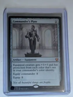 Commander's Plate Commander Legends Regular - Image 1
