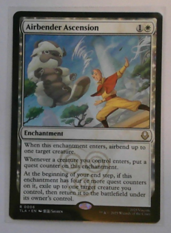 Airbender Ascension Avatar-The Last Airbender MTG Regular Near Mint - Image 1