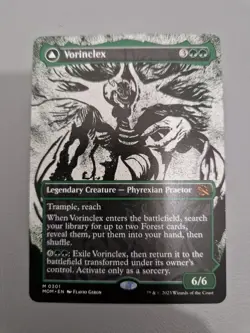 Magic The Gathering MOM 301 Vorinclex SHOWCASE NM-MYTHIC RARE - Image 1