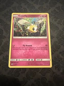 Pokemon TCG Confetti Holo Cutiefly McDonald's Promos 10/12 - Image 1