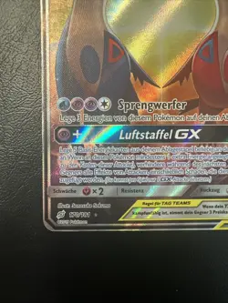 2019 POKEMON SUN & MOON TEAM UP #170 FULL ART/LATIAS & LATIOS GX GERMAN - Image 4