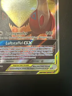 2019 POKEMON SUN & MOON TEAM UP #170 FULL ART/LATIAS & LATIOS GX GERMAN - Image 5