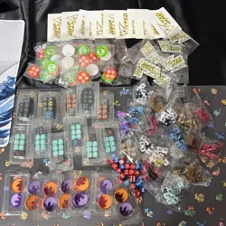 Pokemon TCG Accessories Lot - Dice, Status Counters and VSTAR Markers - Image 1