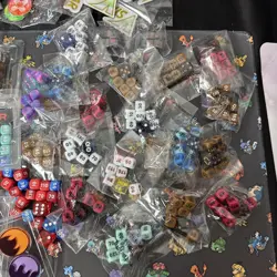 Pokemon TCG Accessories Lot - Dice, Status Counters and VSTAR Markers - Image 3