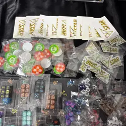 Pokemon TCG Accessories Lot - Dice, Status Counters and VSTAR Markers - Image 4