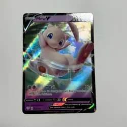 Pokemon TCG Mew V 069/189 Darkness Ablaze Holo Ultra Rare - Image 1