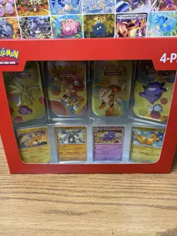 Pokemon TCG Scarlet & Violet 151 Mini Tin 4-Pack Lot 2 Sam’s Club Sealed - Image 3