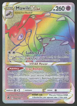 Mawile VSTAR 200/195 Secret Rare Pokemon TCG Silver Tempest NM - Image 1