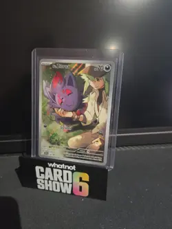Pokemon SV Black Star Promo N's Zorua SVP189 NM - Image 1
