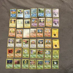 Pokemon TCG Lot With Base, Fossil, Jungle Assortment. Great Condition. Vintage - Image 1