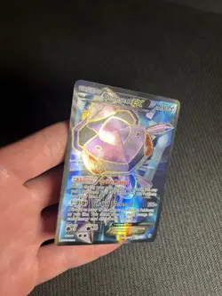 Pokemon TCG Genesect EX (Full Art) 120/124 Fates Collide Holo LP - Image 4