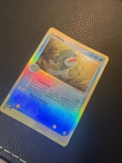 # Pokemon TCG Lombre 46/100 Reverse Holo EX Sandstorm Vintage 2003 Nintendo LP+ - Image 2