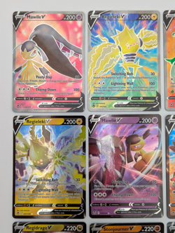 Lot of 20 Pokemon TCG Sword & Shield VStar VMax Corviknight Regieleki Arcanine - Image 3