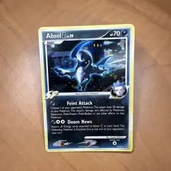 2009 Pokemon, Supreme Victors, #1/147 Absol G, Reverse Holo Rare - Image 2