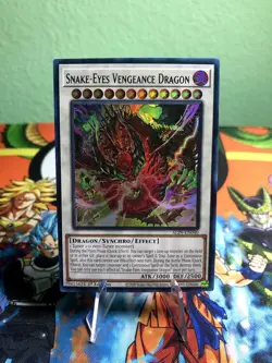Snake-Eyes Vengeance Dragon (ALIN-EN040) 1st Edition | Yugioh Alliance Insight - Image 1