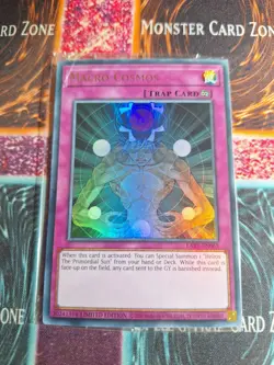 Yu-Gi-Oh! Macro Cosmos LART-EN065 Limited Ultra Rare Lost Art Promo Sealed - Image 1