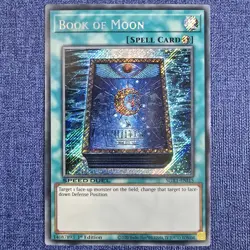 Yugioh Book of Moon SGX1-ENI15 - Secret Rare - 1st Edition - SPEED DUEL - LP - Image 1