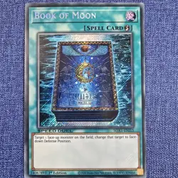 Yugioh Book of Moon SGX1-ENI15 - Secret Rare - 1st Edition - SPEED DUEL - LP - Image 4