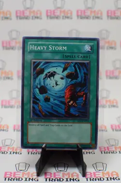 Heavy Storm SD5-EN023 Structure Deck: Warrior's Triumph 1st Edition - Image 1