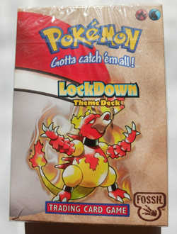 Pokemon Cards WOTC Fossil Lockdown Theme Deck New Sealed Rare Vintage 1999 - Image 1