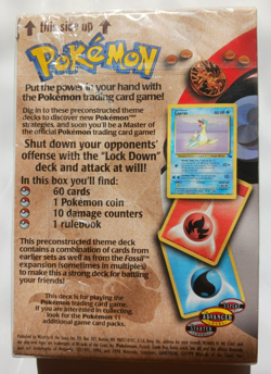 Pokemon Cards WOTC Fossil Lockdown Theme Deck New Sealed Rare Vintage 1999 - Image 2