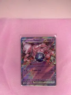 Pokemon TCG Team Rockets Mewtwo EX 205 Black Star Promo Card - Image 1