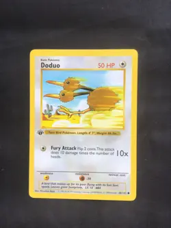 Pokemon Cards: Base Set 1st Edition Common: Doduo 48/102 - Image 1