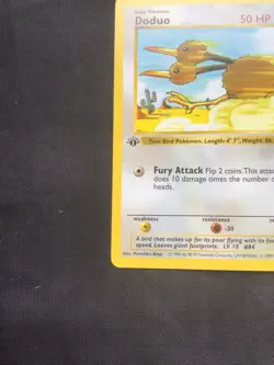 Pokemon Cards: Base Set 1st Edition Common: Doduo 48/102 - Image 5