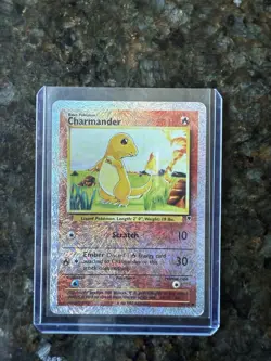 Pokemon TCG Charmander 70/110 Legendary Collection 2002 Reverse Holo Card - Image 1
