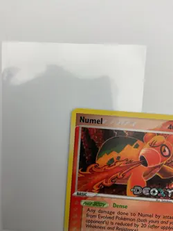 NUMEL 68/107 - STAMPED HOLO - COMMON - EX Deoxys - 2005 POKEMON CARD - LP - Image 5