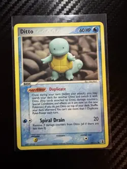 Pokemon TCG Ditto Delta Species Card 64/113 Regular 2005 - Image 1