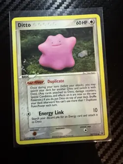Pokemon TCG Ditto EX Delta Species Card 35/113 2005 - Image 1