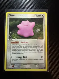 Pokemon TCG Ditto EX Delta Species Card 35/113 2005 - Image 1