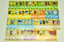 Pokemon card TCG LOT 59 Neo Genesis Old Back Japanese Cyndaquil Pikachu etc... - Image 1