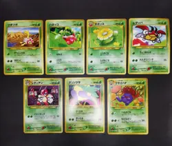 Pokemon card TCG LOT 59 Neo Genesis Old Back Japanese Cyndaquil Pikachu etc... - Image 5