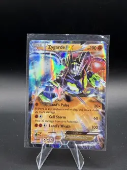 Zygarde EX 54/124 XY Fates Collide Ultra Holo Rare Card Pokemon TCG - Image 1