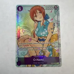O-Nami (Illustration Box Vol.1) OP05-062 One Piece Promotion Cards Foil - Image 1