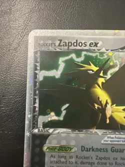 Pokemon Card Rocket's Zapdos ex Holo EX Team Rocket Returns Series 106/109 - Image 2