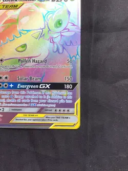 Pokemon Cards: Team Up Secret Rare: Celebi & Venusaur GX 182/181 - Image 4