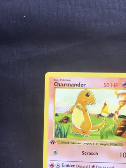 Pokemon Cards: Base Set 1st Edition Common: Charmander 46/102 - Image 2