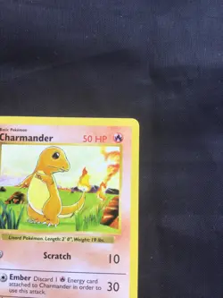 Pokemon Cards: Base Set 1st Edition Common: Charmander 46/102 - Image 3